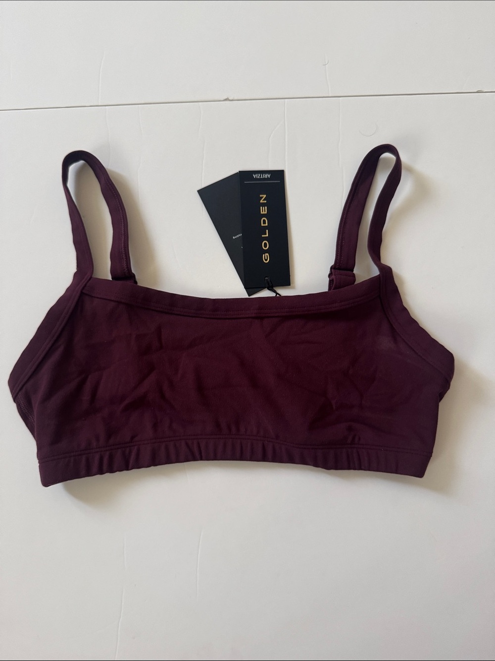 GOLDEN ARITZIA LIFE Tumbler Bra Top